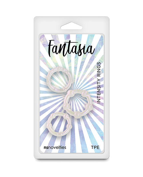 Fantasia Fantasia Intensity Cock Rings - Pearl