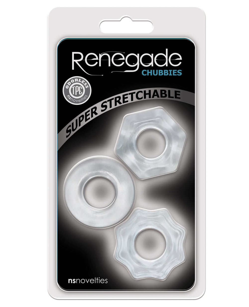 Renegade Renegade Chubbies 3 pack - Clear