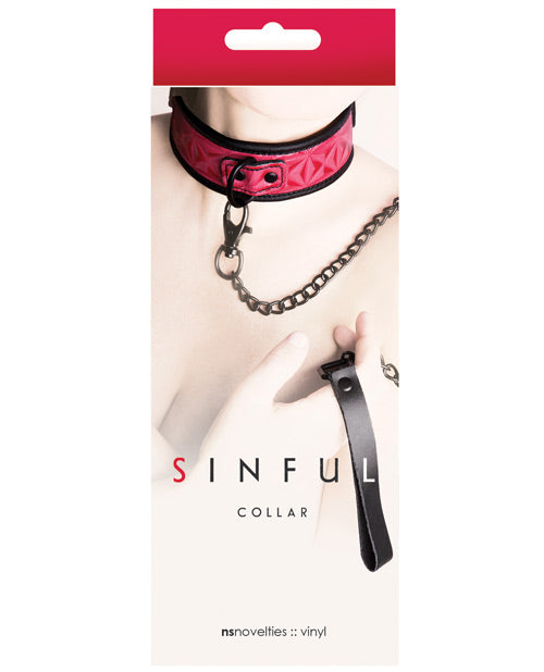 Sinful Sinful Collar - Pink