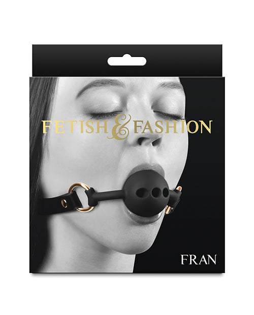 Fetish & Fashion Fetish & Fashion Fran Ball Gag - Black