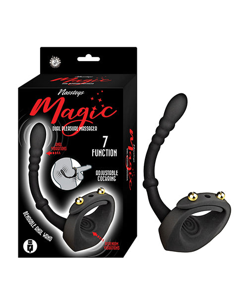 Not Regular Toys Nasstoys Magic Dual Pleasure Massager - Black