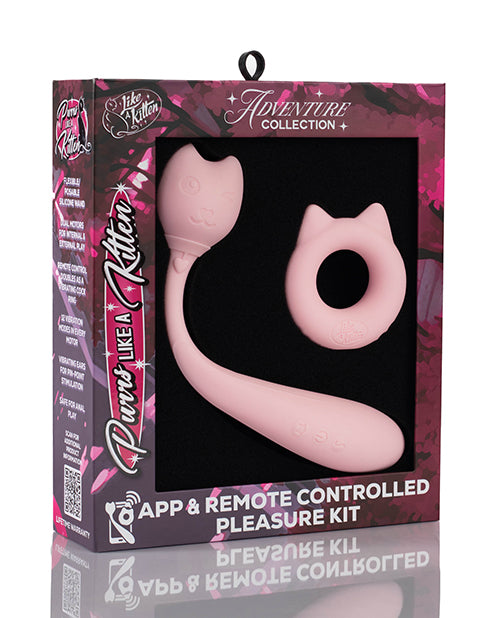 Not Regular Toys Natalie's Toy Box Purrs Like A Kitten App & Remote Controlled Pleasure Kit - Pink