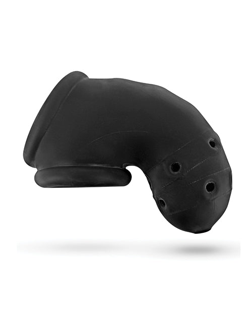Oxballs Oxballs Airlock Air-Lite Vented Chastity - Black Ice