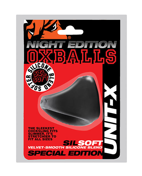 Oxballs Oxballs Unit-X Stretchy & Slimmer Fit Cock Sling - Special Edition Black
