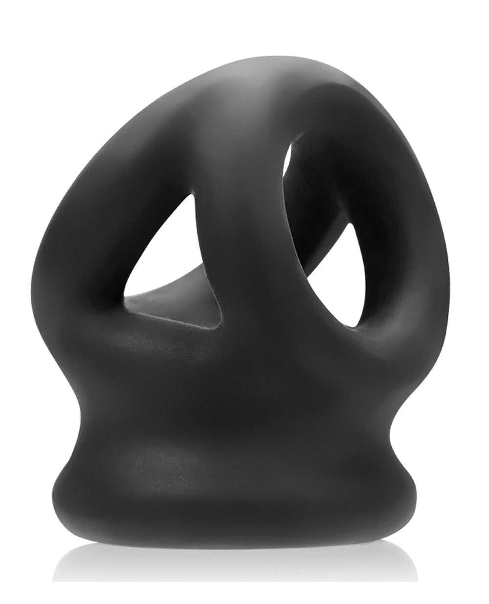 Oxballs Oxballs Tri-Squeeze Cocksling/Ball Stretcher - Black Ice