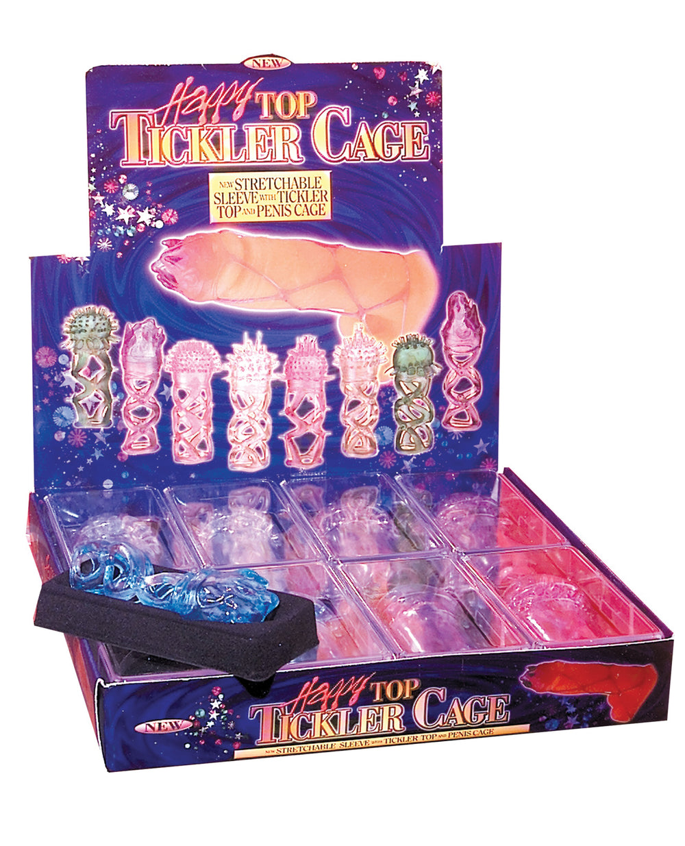 Pipedream Products Happy Top Tickler Cage - Box of 8