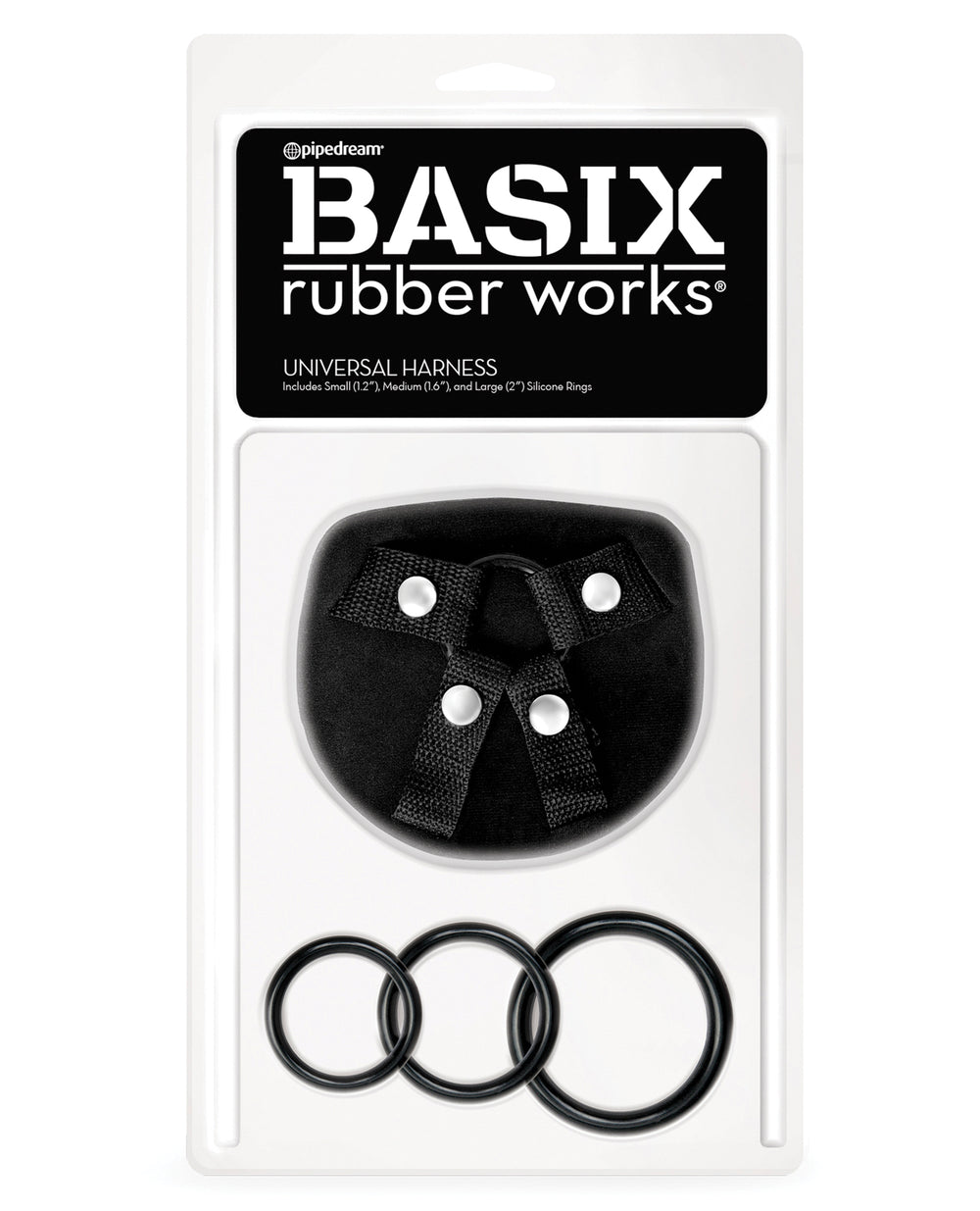 Basix Rubber Works Basix Rubber Works Universal Harness - Black