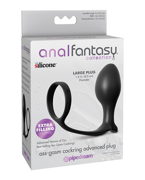 Anal Fantasy Collection Anal Fantasy Collection Ass Gasm Advanced Plug w/Cockring