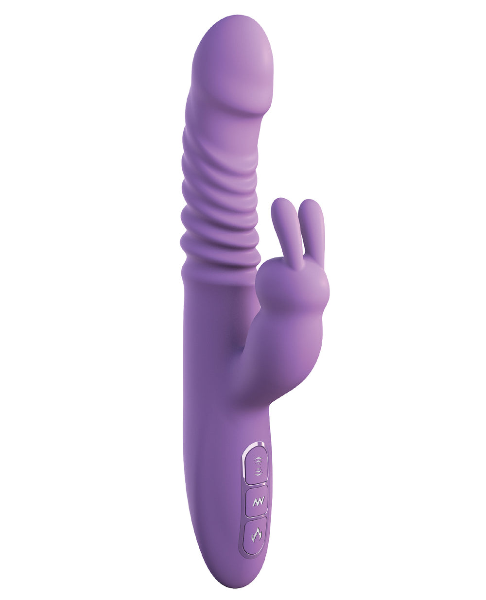 Fantasy For Her Fantasy For Her Ultimate Thrusting Silicone Rabbit - Purple