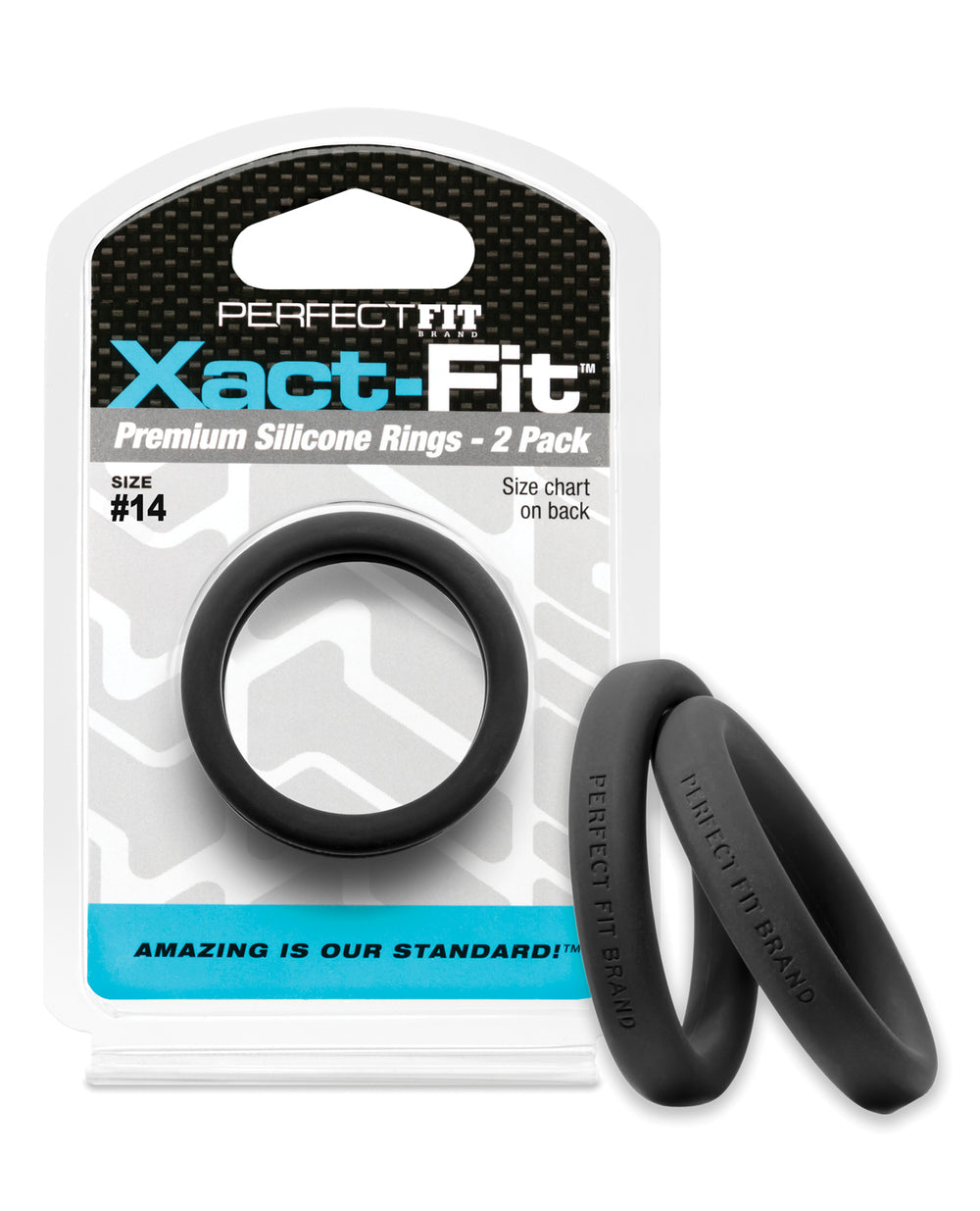 Perfect Fit Perfect Fit Xact Fit #14 - Black Pack of 2