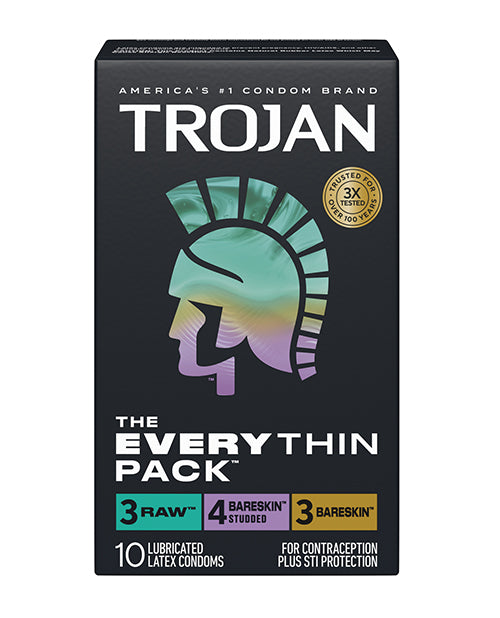 Trojan Trojan BareSkin EveryTHIN Condoms - Variety Pack of 10
