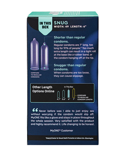 One My One Snug Condoms - Pack of 10
