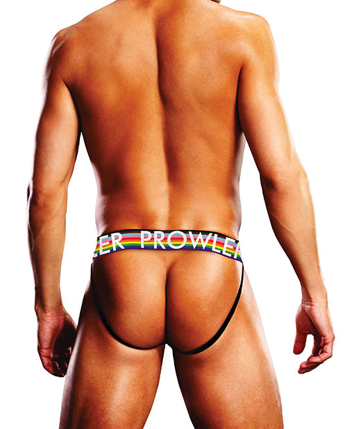 Prowler Prowler Oversized Paw Jock Strap - White/Multi SM