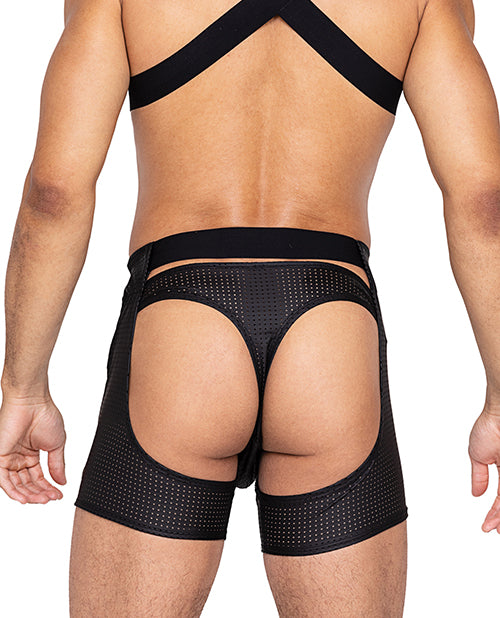 Roma Confidential Master Thong w/Contoured Pouch Black XL