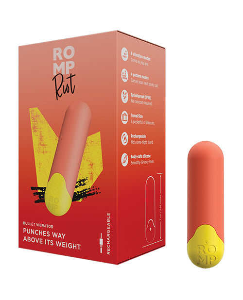ROMP ROMP Riot Bullet Vibrator - Orange