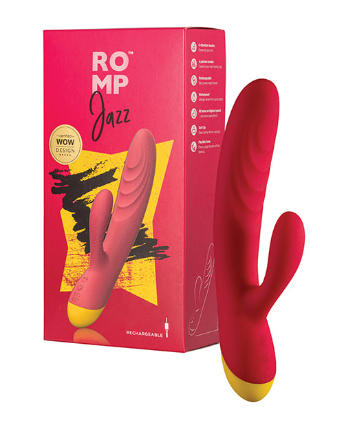 ROMP ROMP Jazz Rabbit Vibrator - Berry