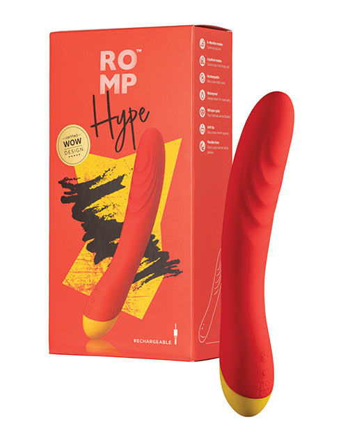 ROMP ROMP Hype G Spot Vibrator - Red