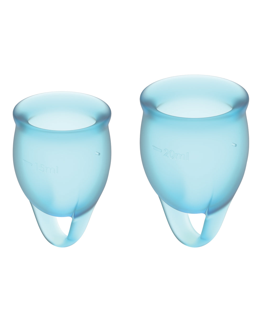 Satisfyer Satisfyer Feel Confident Menstrual Cup - Light Blue