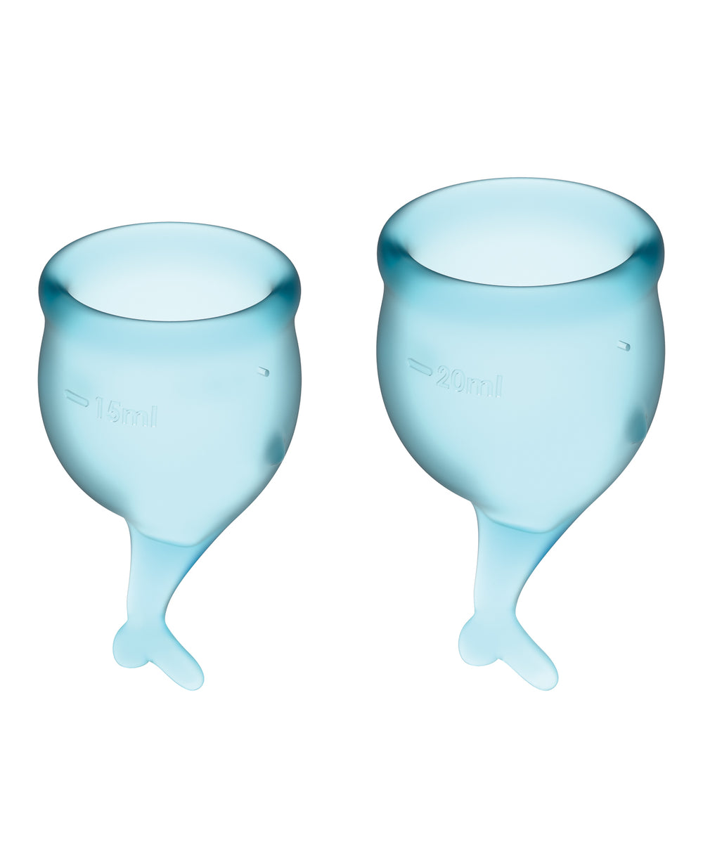 Satisfyer Satisfyer Feel Secure Menstrual Cup - Light Blue