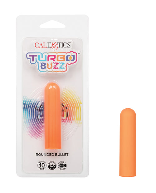 Turbo Buzz Turbo Buzz Rounded Bullet Stimulator - Orange