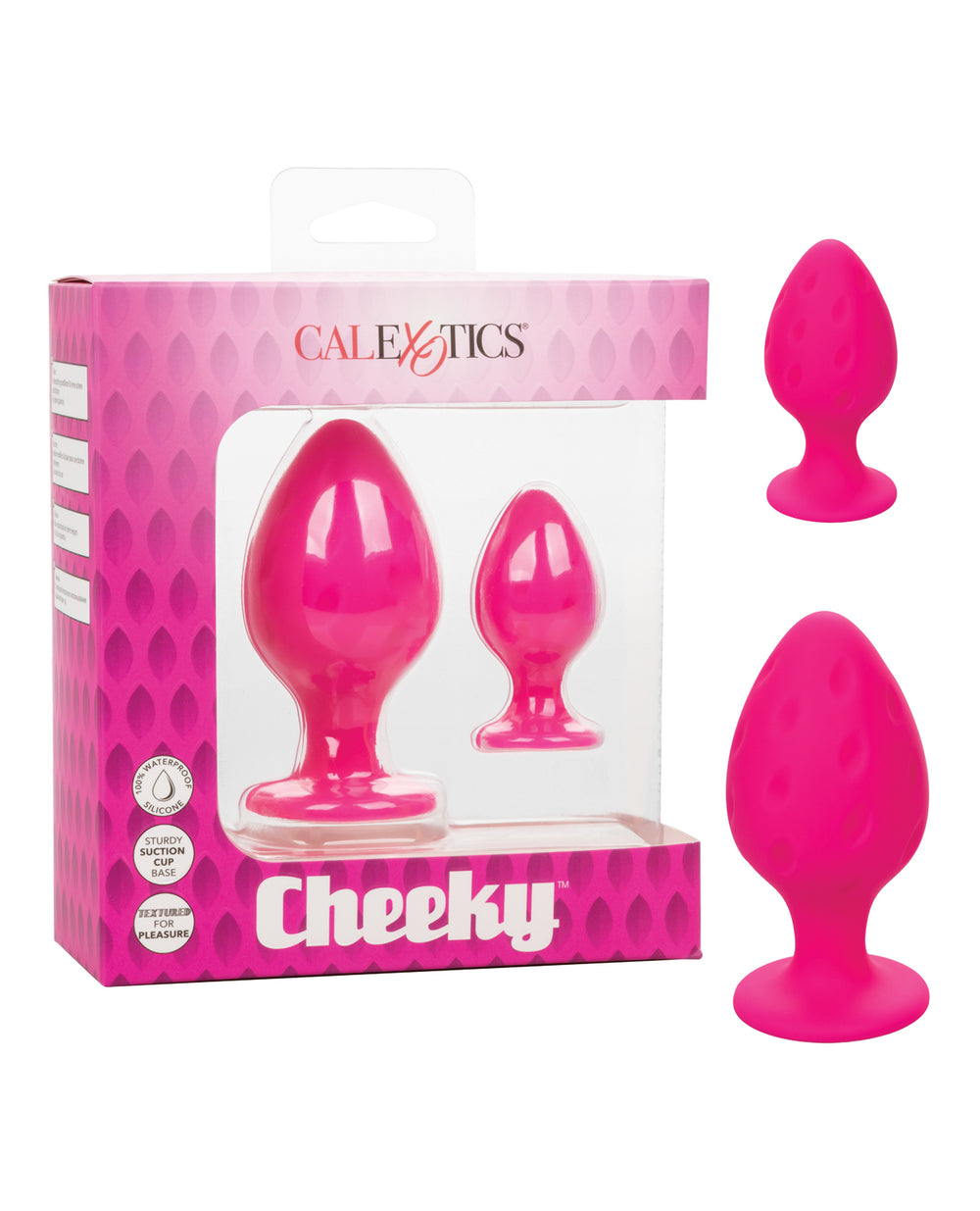 Cheeky Cheeky Butt Plug - Pink