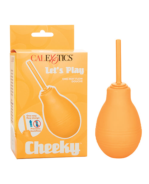 Cheeky Cheeky One Way Flow Anal Douche - Orange