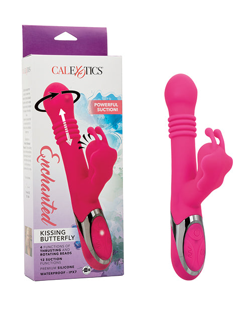 Enchanted Enchanted Kissing Butterfly Vibrator - Pink