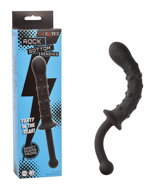 Rock Bottom Rock Bottom Bendies Bendy Beaded Dual Ended Probe - Black