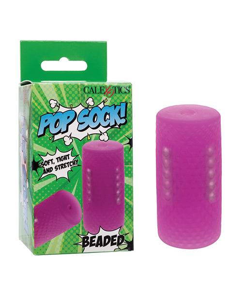 Pop Sock Pop Sock! Beaded Stroker - Purple
