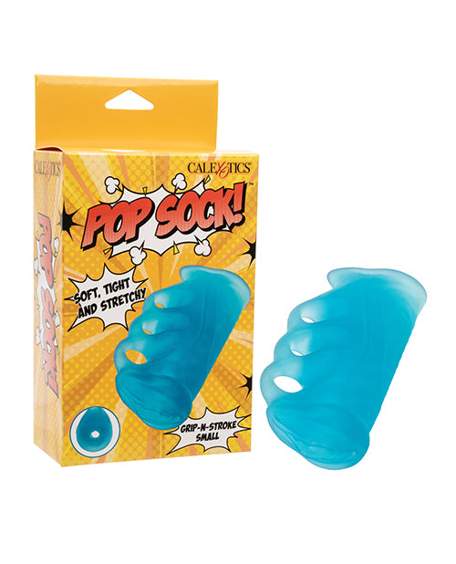 Pop Sock Pop Sock! Grip-N-Stroke - Small, Blue
