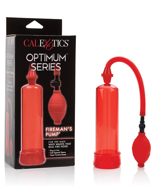 Optimum Series Fireman's Pump Masturbator - Red