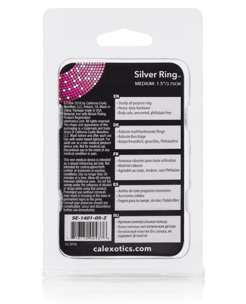 Rings! Silver Ring - Medium