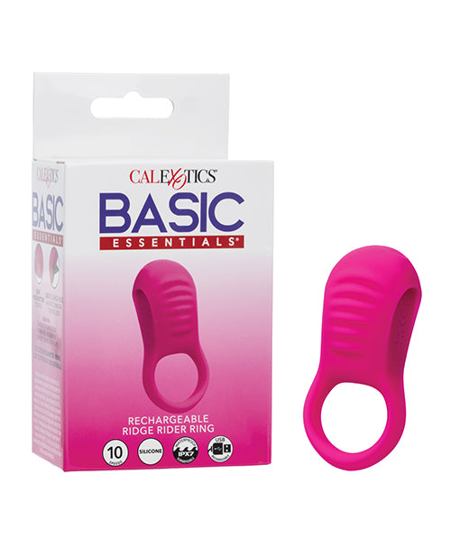 Basic Essentials Basic Essentials Rechargeable Ridge Rider Ring