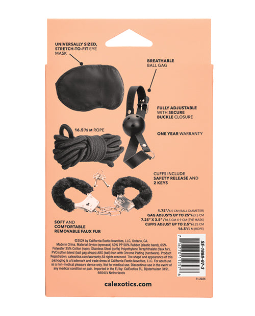 Pleasure Kits Pleasure Kits Explorer Collection - Black