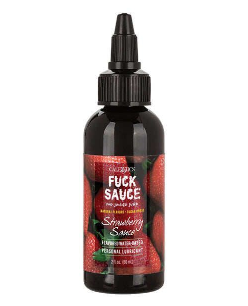 Fuck Sauce Fuck Sauce Flavored Water Based Personal Lubricant - 2 oz Strawberry