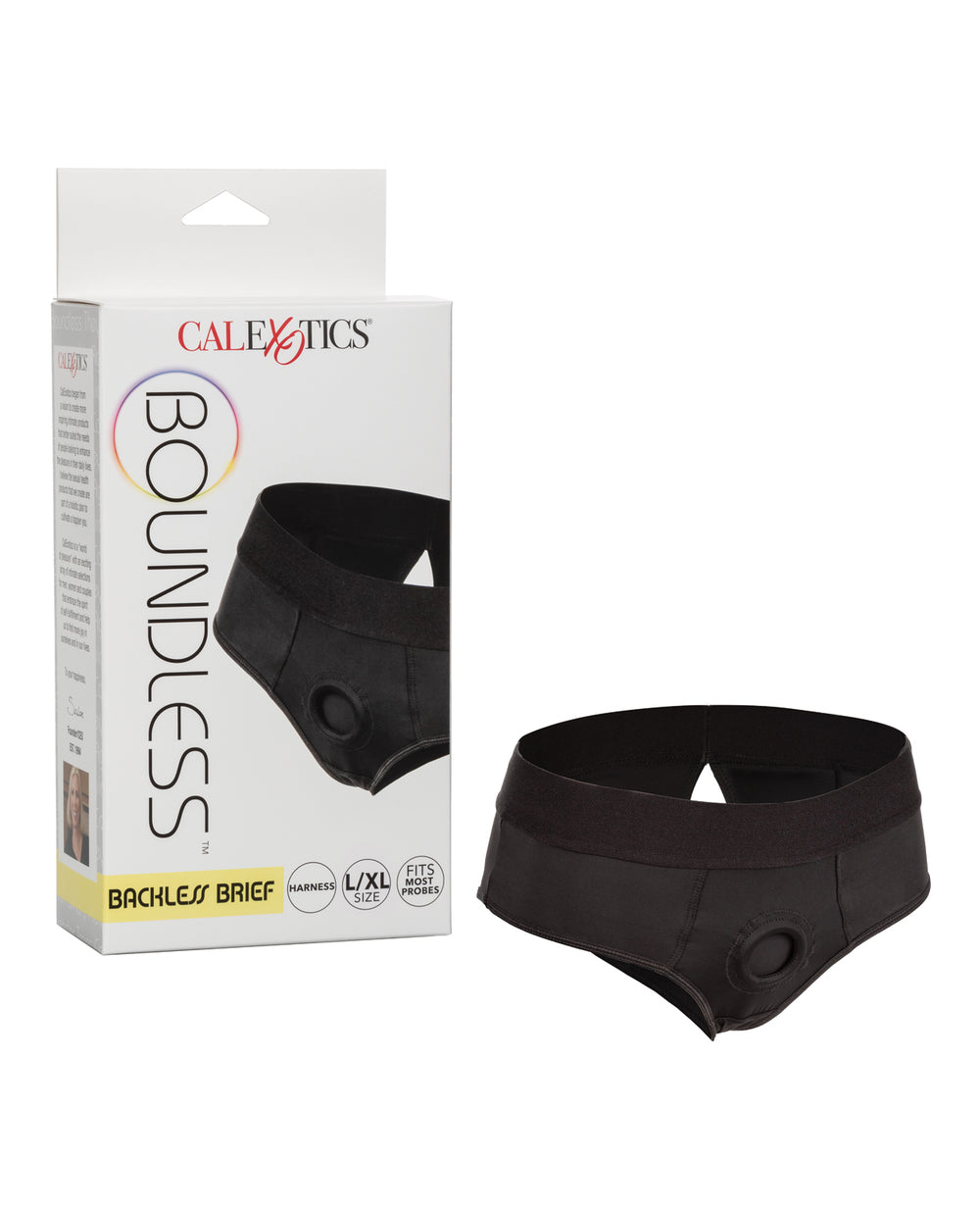 Boundless Boundless Backless Brief L/XL - Black