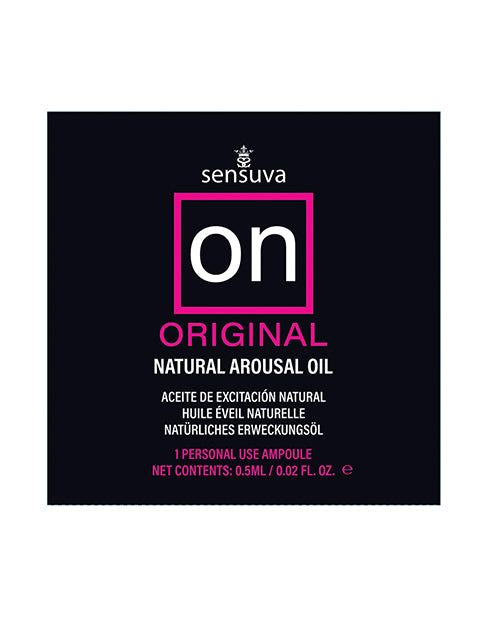 On ON Original Arousal Oil Ampoule Packet