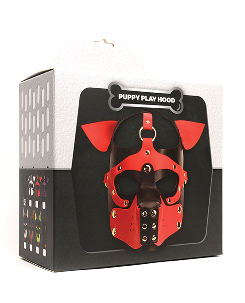 665 665 Playful Pup Hood - O/S Black
