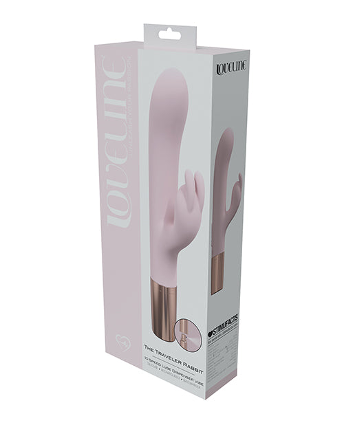 Shots Shots Loveline Traveler Rabbit Vibrator - Pink