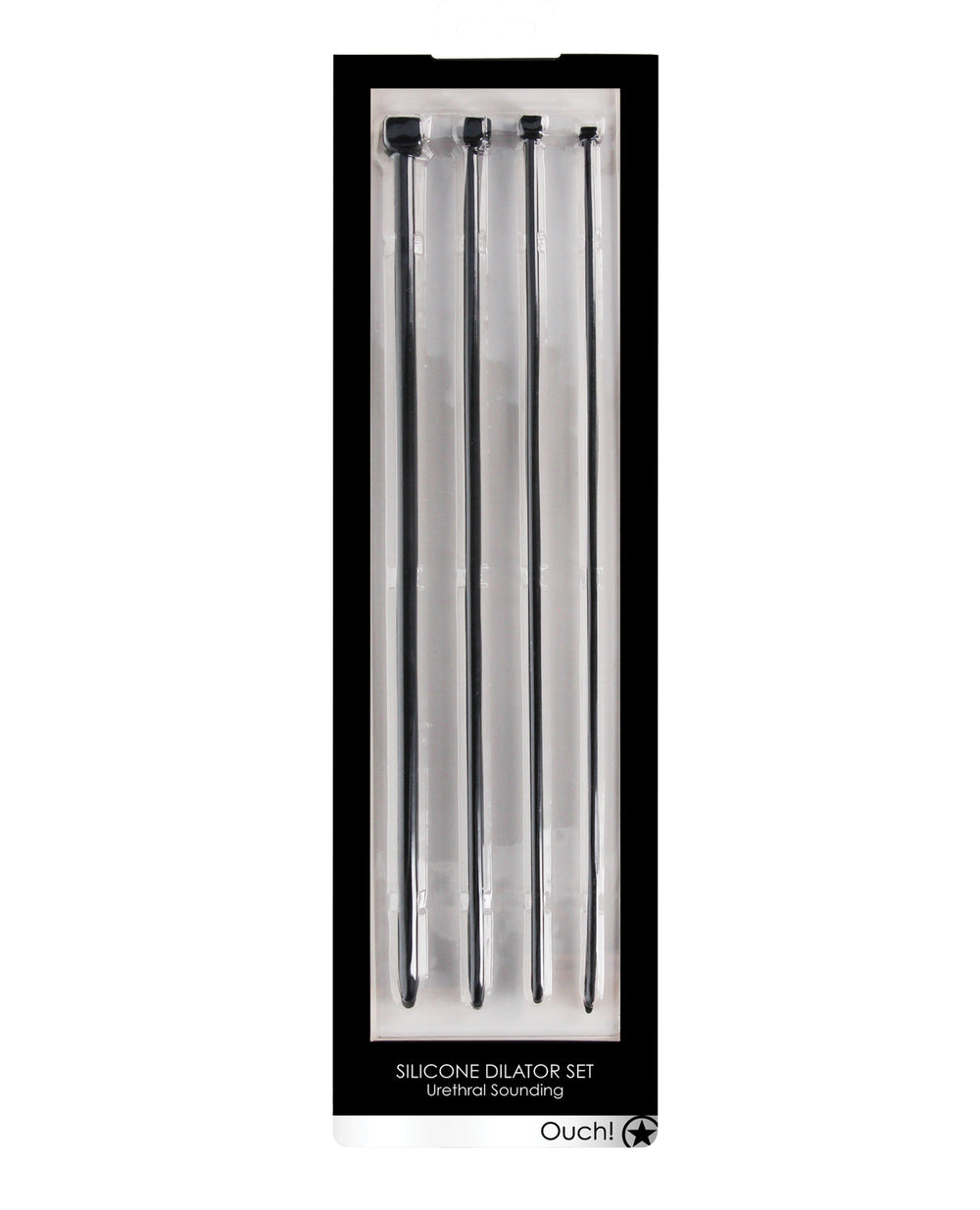 Ouch Shots Ouch Urethral Sounding Dilator Set - Black