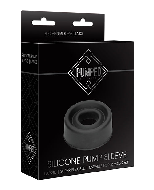 Pumped Shots Pumped Sleeve Large - Black