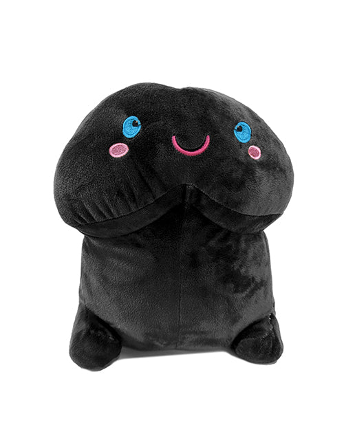 Shots Shots Short Penis Plushie - Black 8" / 20 cm