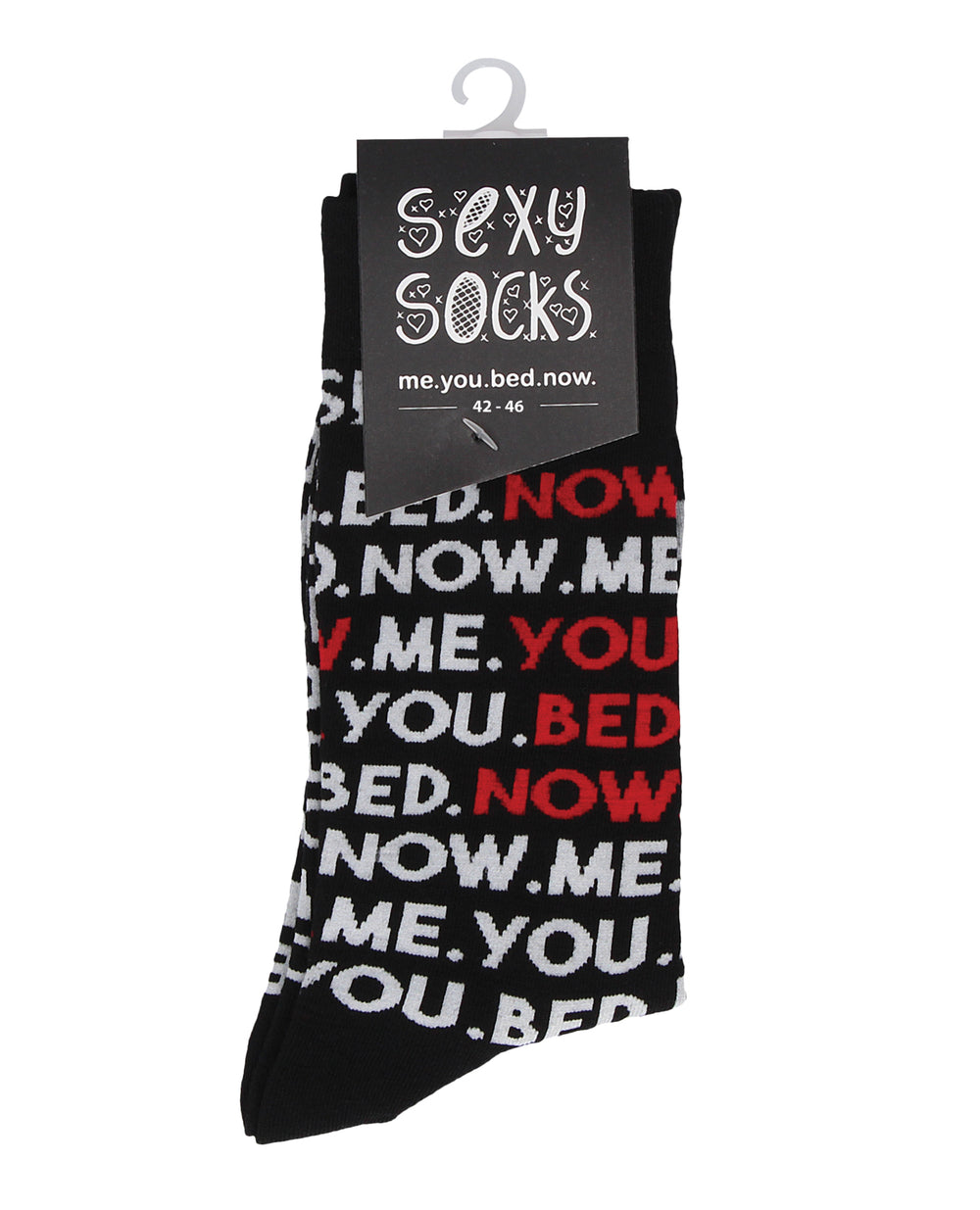 Sexy Socks Shots Sexy Socks You, Me, Bed, Now - Male