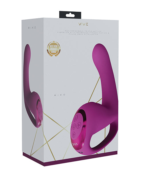 Vive Shots Riko Vibrator - Pink