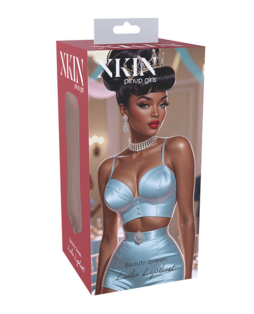 Not Regular Toys Shots Xkin Pinup Lulu Liplust Small Masturbator - Brown