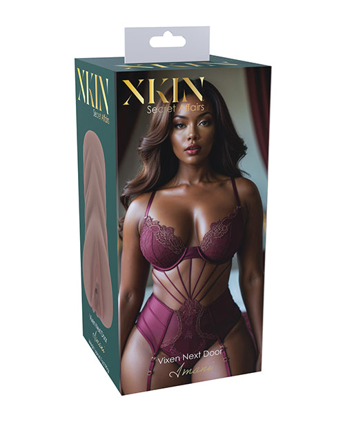 Not Regular Toys Shots Xkin Secret Affairs Imani Medium Masturbator - Brown