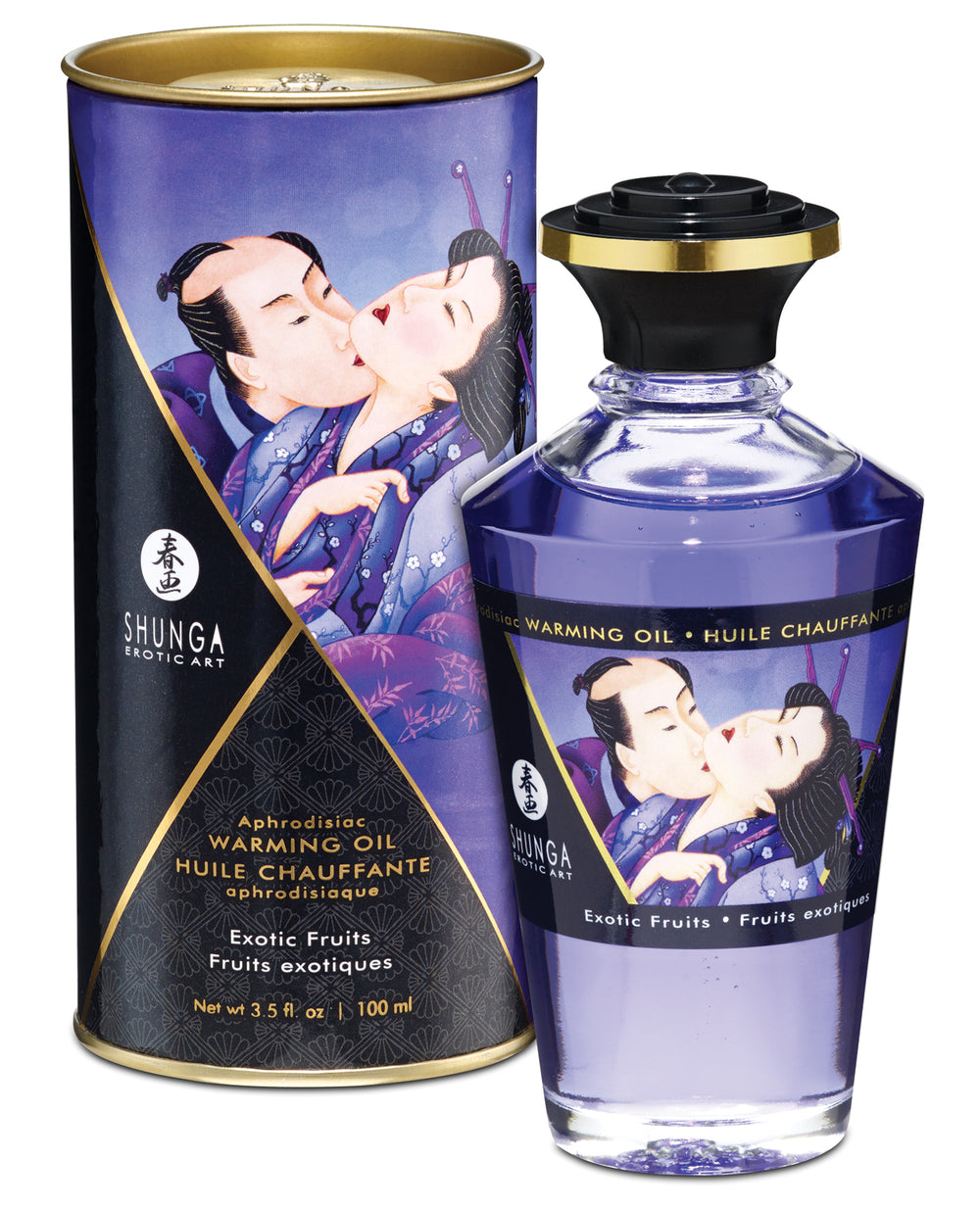 Shunga Shunga Warming Oil - 3.5 oz Exotic Fruits