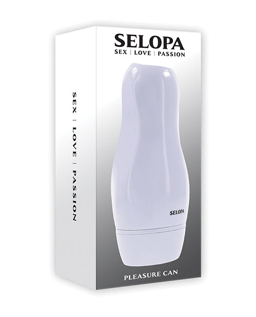 Selopa Selopa Pleasure Can Stroker - White