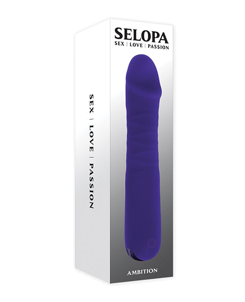 Selopa Selopa Ambition Thrusting Vibrator - Purple
