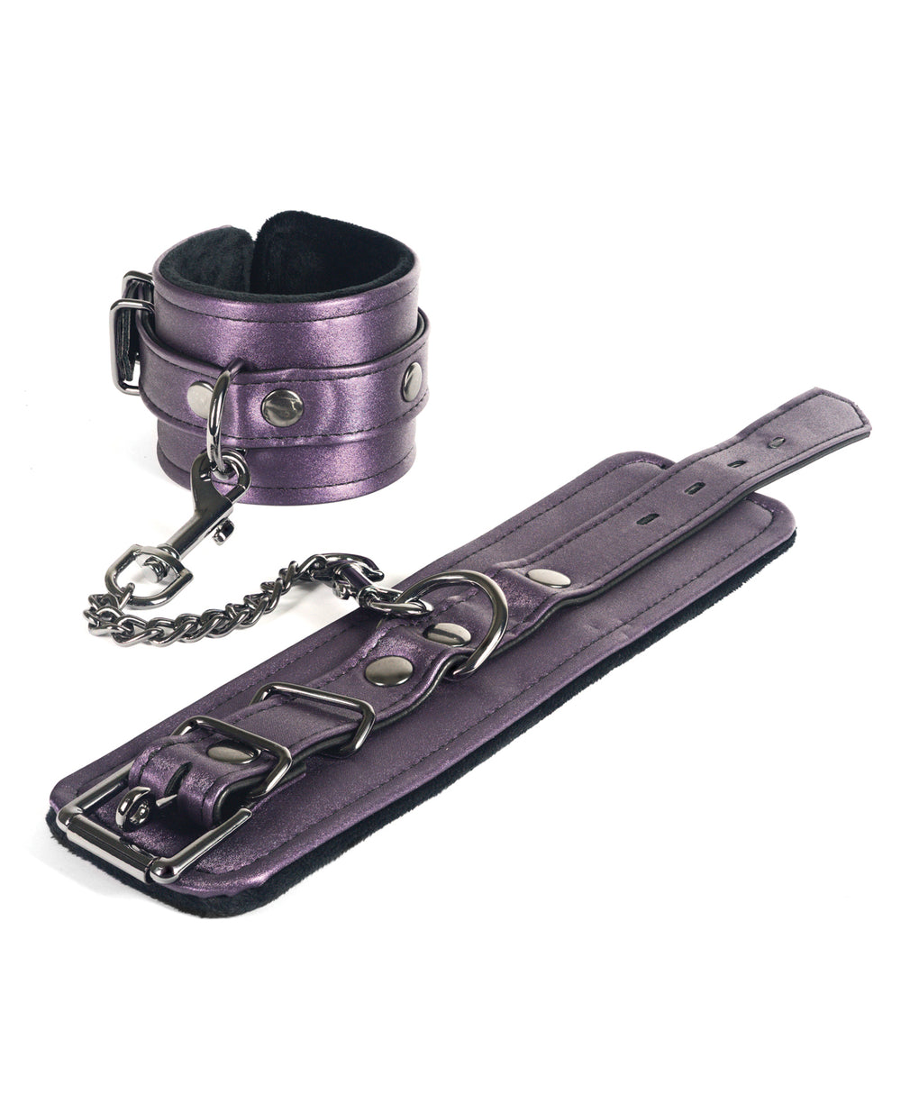 Spartacus Spartacus Galaxy Legend Faux Leather Ankle Restraints - Purple
